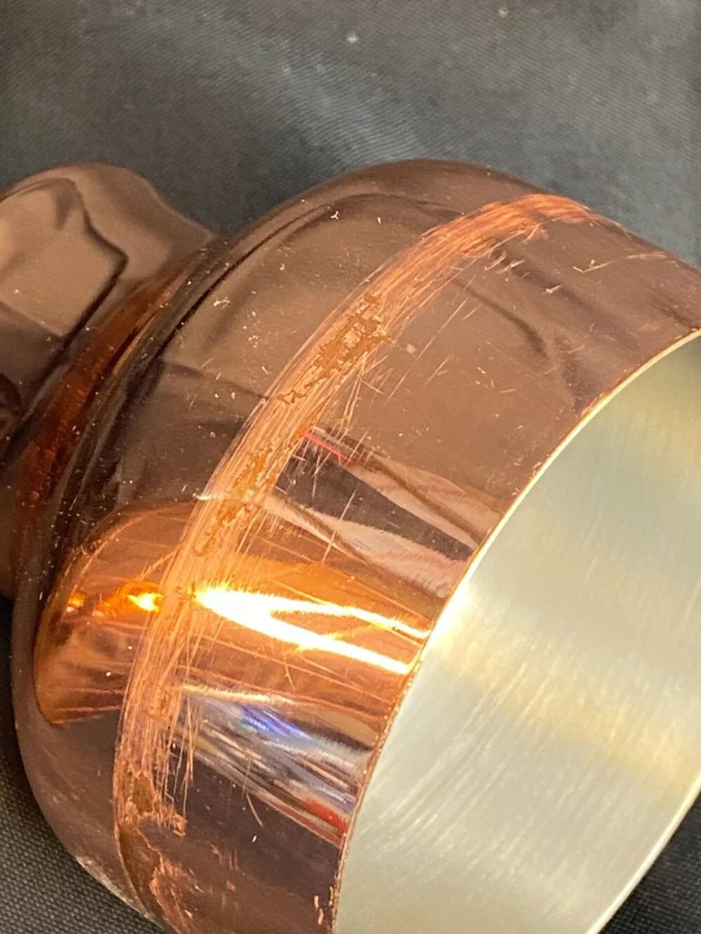 VonShef Rose-Copper Etched Parisian Cocktail Shaker